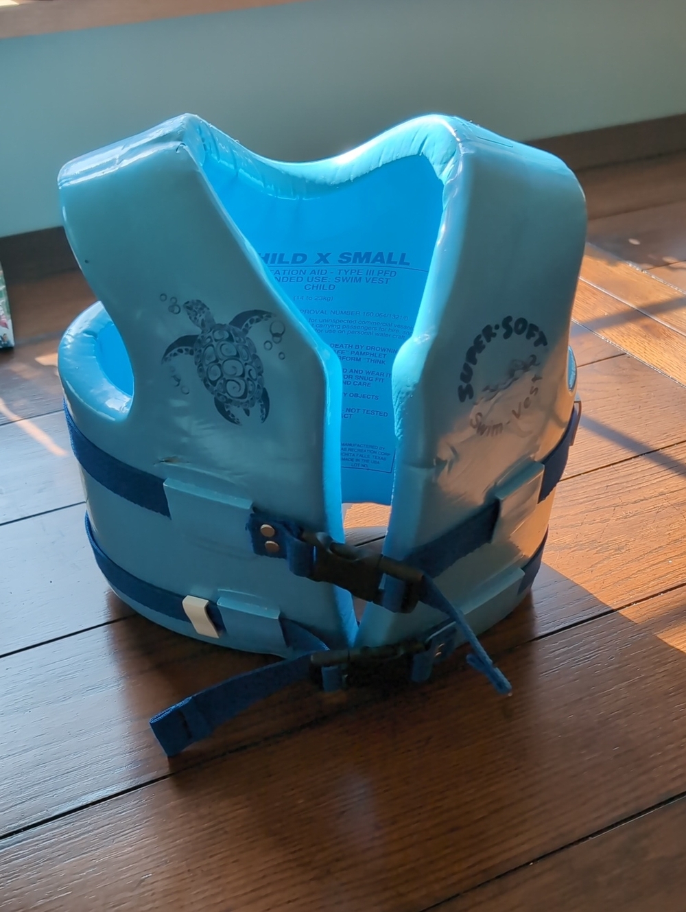 TRC Recreation Super Soft Child Life Jacket Swim Safety Vest, X Small, Blue